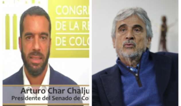 Arturo Char e Iván Marulanda, candidatos a la Presidencia del Senado