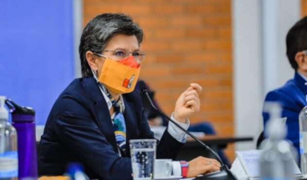 Claudia López, alcaldesa de Bogotá