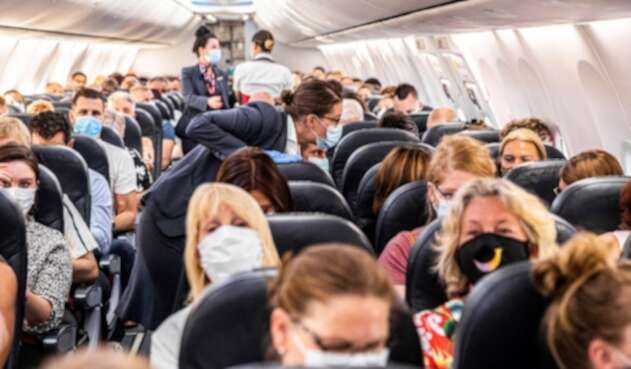 Aviones en época de coronavirus