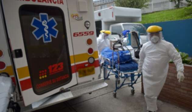 Pacientes contagiados de coronavirus en Bogotá