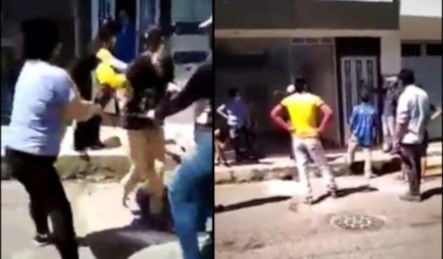 Desalojan a mujer y a su hija en Chinácota