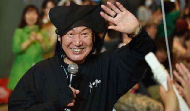 El diseñador japonés Kansai Yamamoto