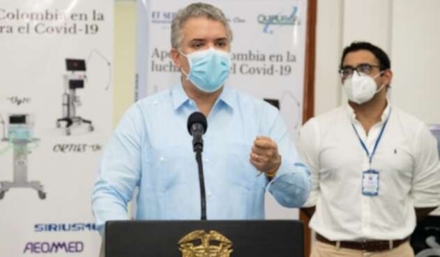 Iván Duque / coronavirus en Colombia