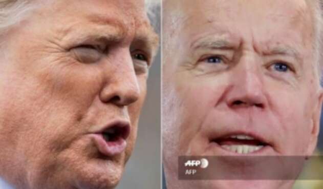 Donald Trump y Joe Biden
