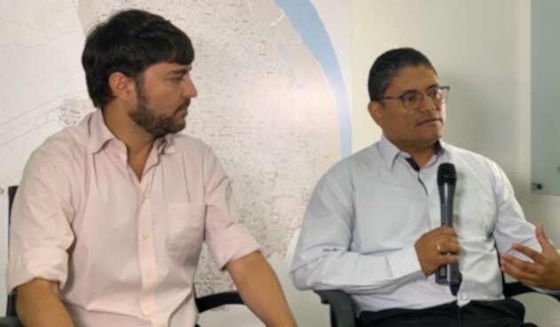 Secretario de Salud Humberto Mendoza
