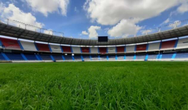 Grama estadio Metropolitano