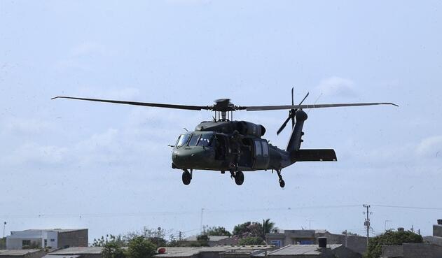 Helicóptero del Ejército