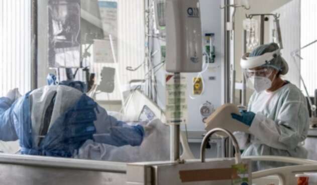 Pacientes contagiados de coronavirus en Colombia.