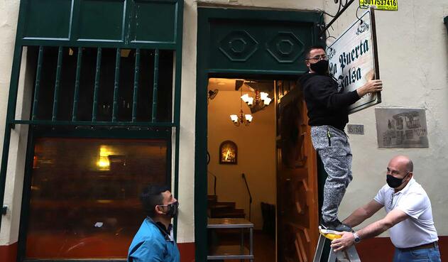 La Puerta Falsa reabre en pandemia / Restaurantes de Bogotá
