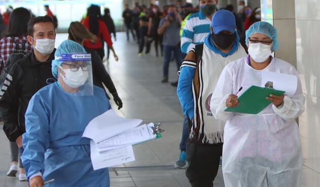 Coronavirus en Colombia – Toma de pruebas en Transmilenio