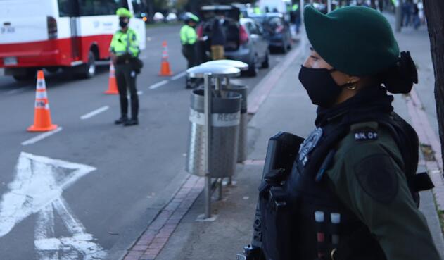 Inseguridad en Bogotá / Requisas de Policía de Bogotá