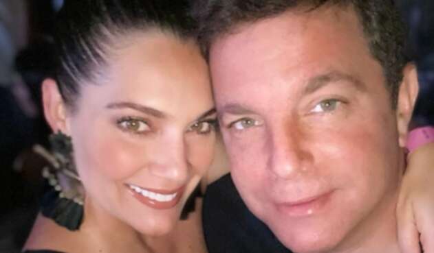 Jessica de la Peña y su esposo Ernesto Chálela