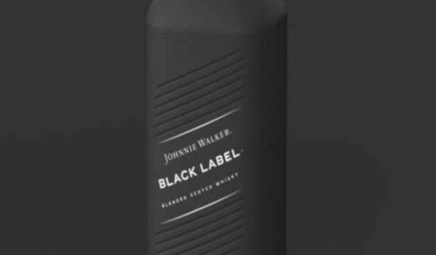 Johnnie Walker: Botella de papel
