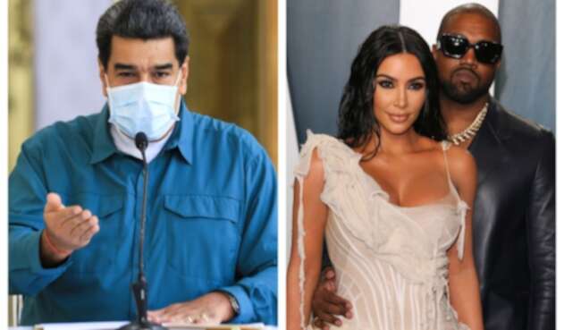 Nicolás Maduro / Kanye West y Kim Kardashian