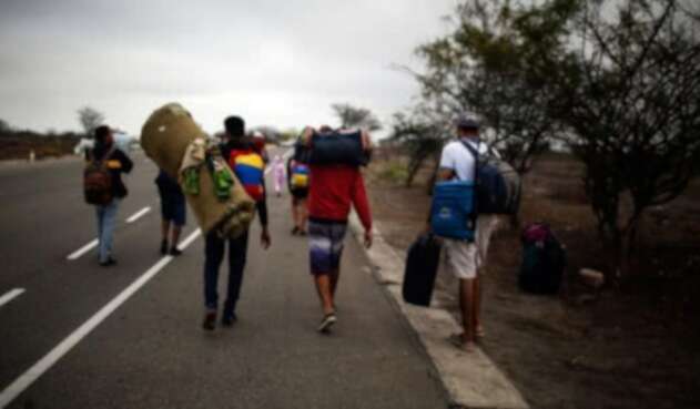 Migrantes Migrantes venezolanos