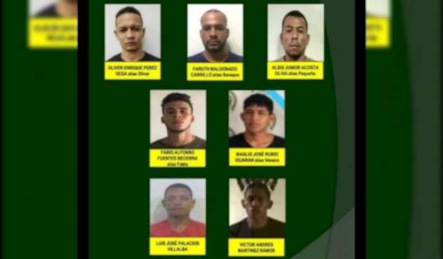 las autoridades están tras el rastro de los hombre que se escaparon