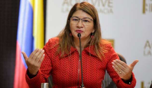 La senadora Sandra Ramírez, del partido Farc La senadora Sandra Ramírez, del partido Farc