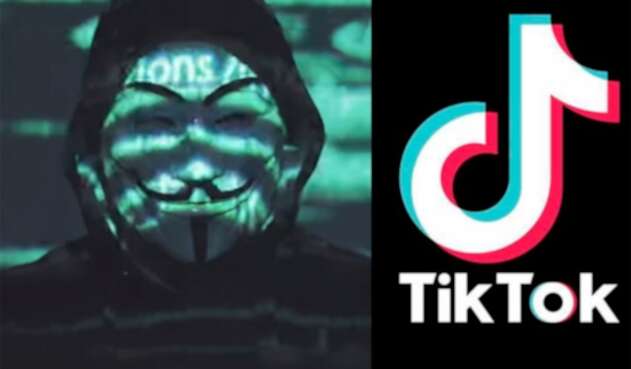 Anonymous y TikTok