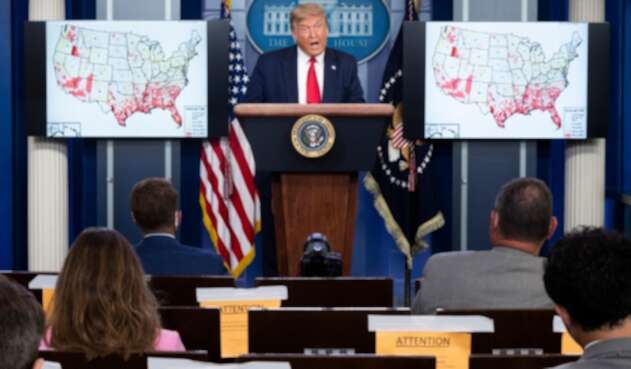 Donald Trump, presidente de EE.UU.
