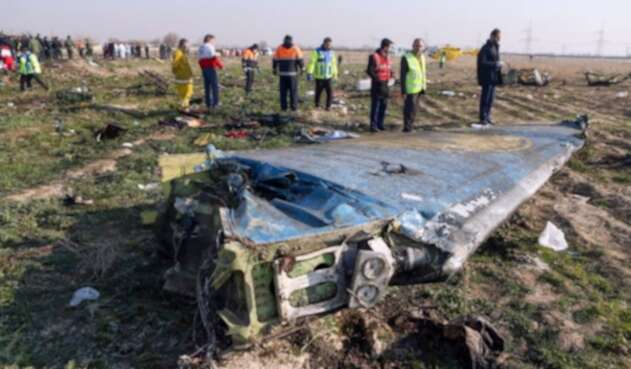 Avión ucraniano derribado en Irán