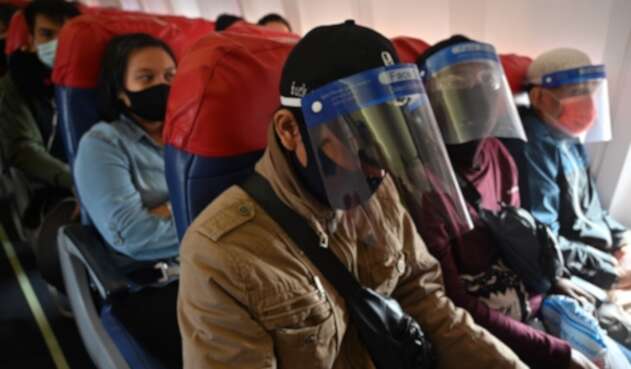 Vuelos en medio de pandemia