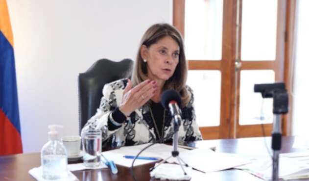 Vicepresidenta Marta Lucía Ramírez