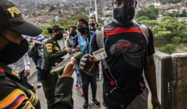 Pico y cédula en Medellín