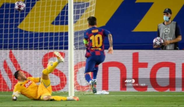 David Ospina - Barcelona vs Napoli
