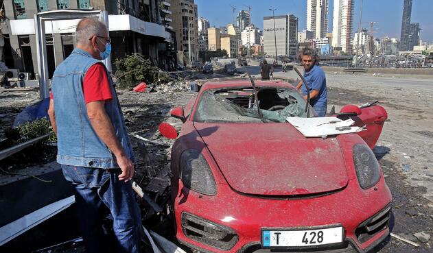 Explosión en Beirut, Líbano