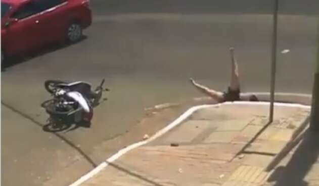 Accidente moto