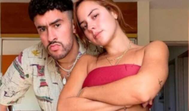 Bad Bunny y su novia