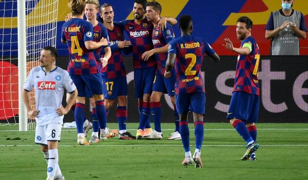 Barcelona Vs. Napoli Barcelona Vs. Napoli