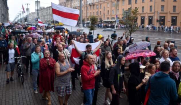 Protestas en Bielorrusia por reelección de Aleksandr Lukashenko