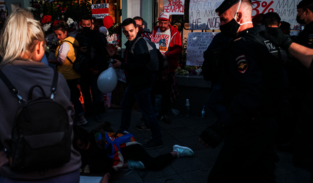 Manifestaciones en Bielorrusia
