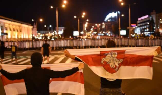 Protestas en Bielorrusia tras elecciones presidenciales