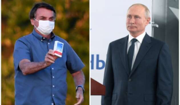 Bolsonaro y Putin