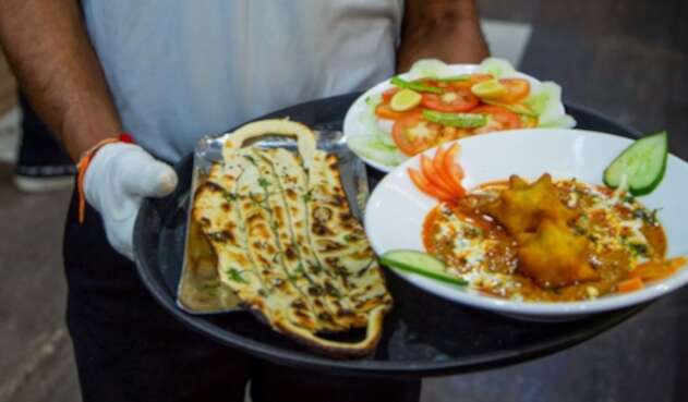 Covid curry, India