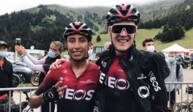 Egan Bernal y Sivakov - Ruta de Occitania