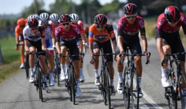 Egan Bernal en la Ruta de Occitania