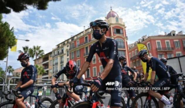 Egan Bernal en el Tour de Francia Egan Bernal en el Tour de Francia