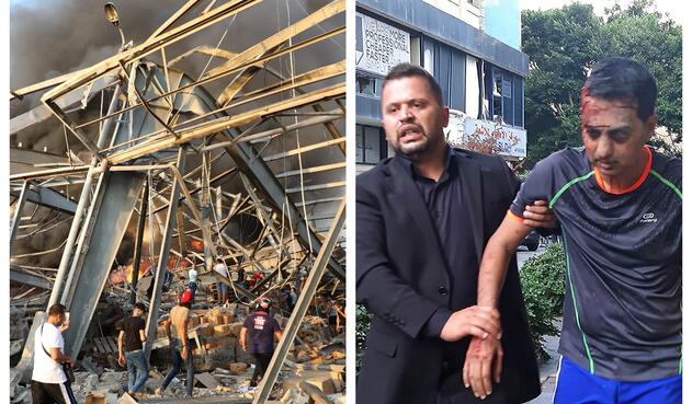 Víctimas de explosión en Beirut, Líbano Explosión en Beirut, Líbano
