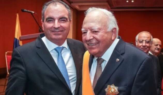 Aurelio Iragorri hijo y Aurelio Iragorri papá