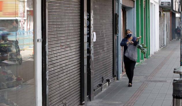 Localidades en cuarentena / protesta de comerciantes por nueva cuarentena sectorizada