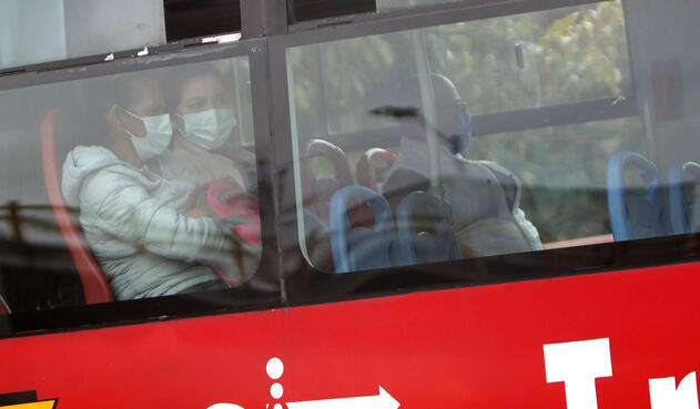 Nueva normalidad en Transmilenio / Transporte público en tiempos de coronavirus