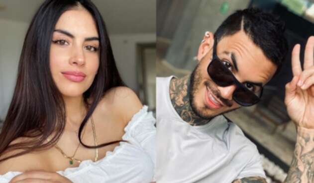 Mateo Carvajal y Jessica Cediel
