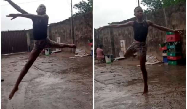Joven bailarín nigeriano recibe beca para estudiar ballet en New York