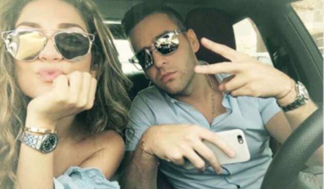 Kimberly Reyes y Federico Severini