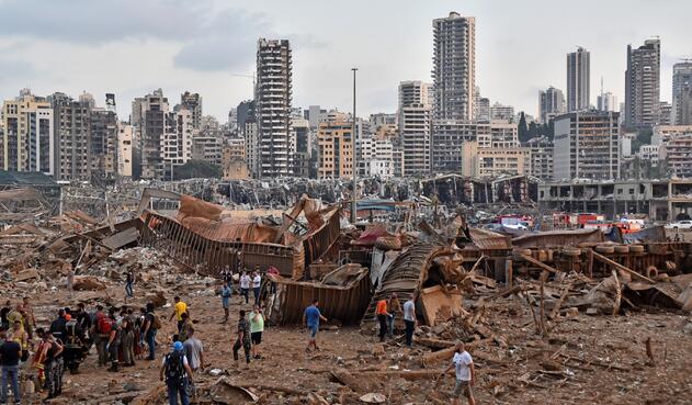 Explosión en Beirut, Líbano