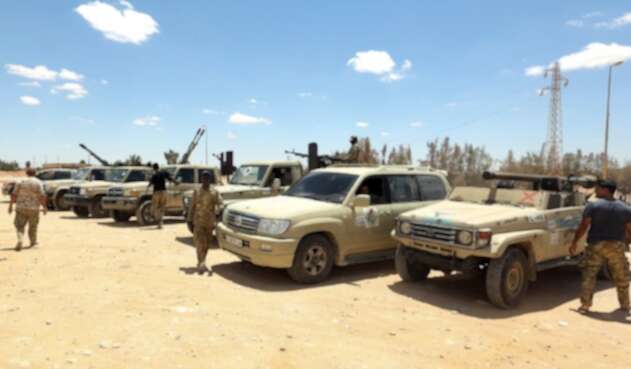 Conflicto en Libia - militares del GNA, reconocido por la ONU
