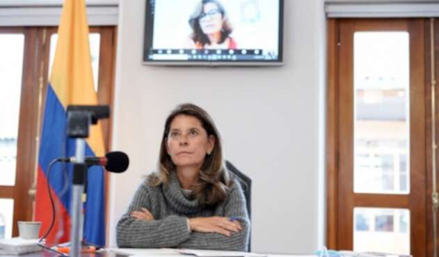 Marta Lucía Ramírez, vicepresidenta de Colombia Marta Lucía Ramírez, vicepresidenta de Colombia
